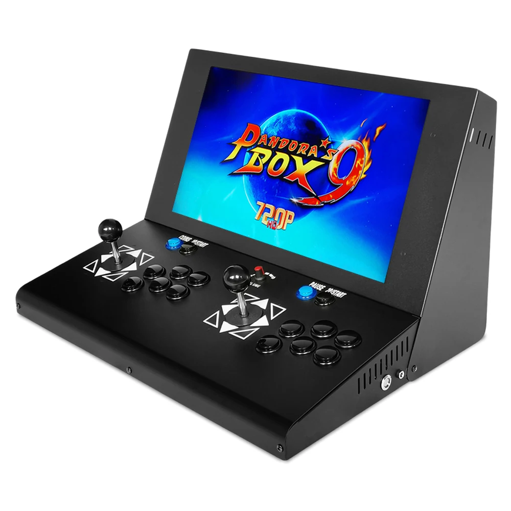 19 дюймов lcd мини настольная верхняя машина с классическими играми 1500 В 1 игра PCB/длинный вал джойстик/мини verticle Тип аркадная машина