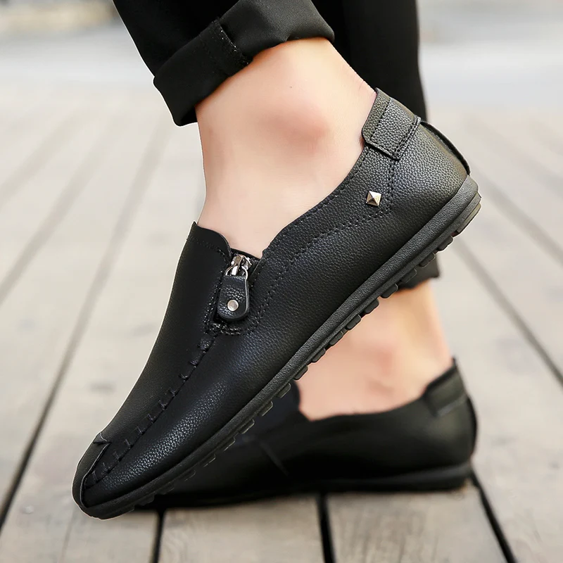 Весенняя мужская повседневная обувь; zapatos de hombre; Новинка; Высококачественная классическая мужская обувь на плоской подошве для вождения; Мужская обувь; кроссовки; лоферы