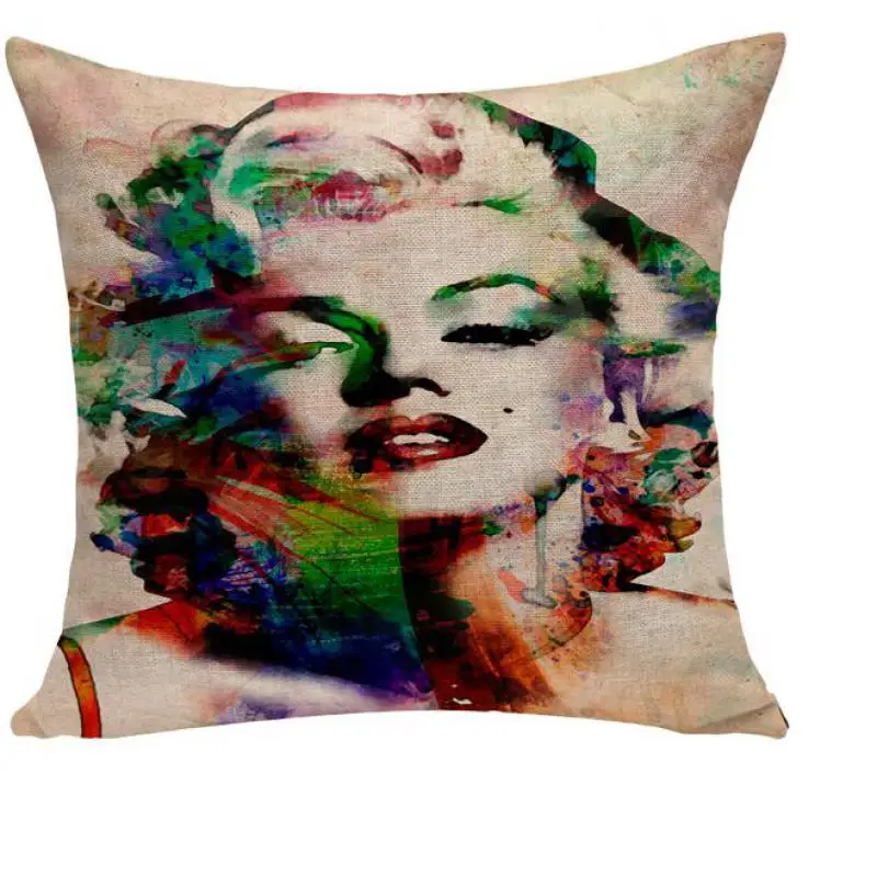 Лучшая Цена Оптовая Western Star Монро Хлопок Белье Подушка Диван Украшения Подарок На