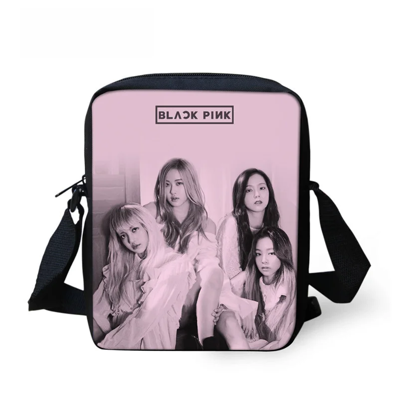As Pictures THIKIN Blackpink школьные рюкзаки для девочек известный K POP Star Детский рюкзак подростковый ранец школьная сумка на заказ Mochila Escolar - Цвет: As Pictures