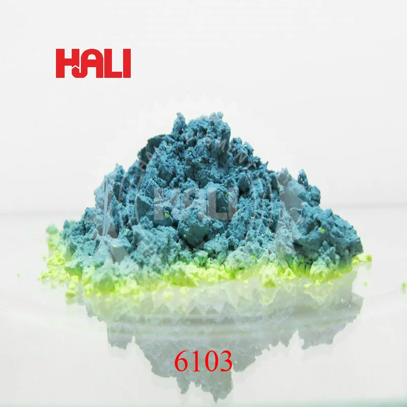 Двухцветный термохромный пигмент чувствительный к температуре