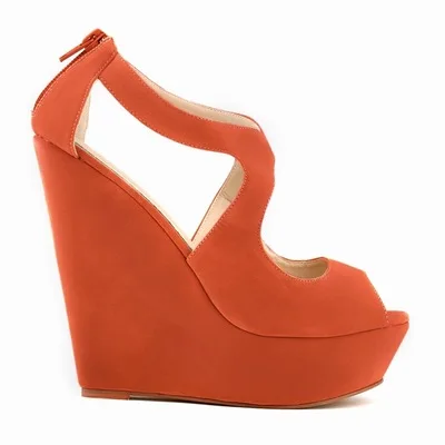 Новый 2016 размер 35-42 искусственные замши сандалии конфеты цвет faux peep toe лодыжки
