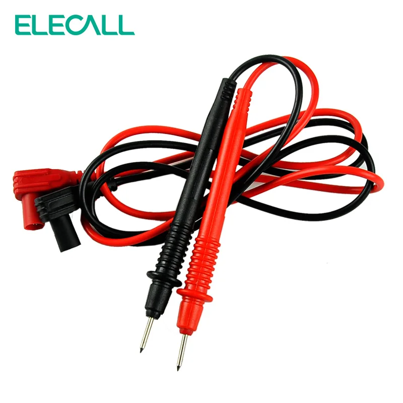 ELECALL A830 Needle Tip Probe Test Leads Pin Hot Universal Digital Multimeter Multi Meter Tester Lead Probe Wire Pen Cable 14mm