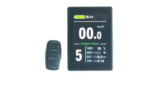 Livraison gratuite E velo 24 В/36 В/48 В KT LCD8S Couleur Matrice Affichage Compteur Intelligent de Controle panneau Avec 5