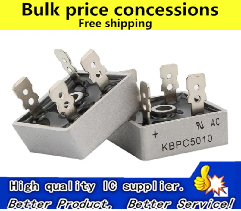 KBPC5010 мост 50A 1000 V kbpc 5010 Мощность выпрямителя