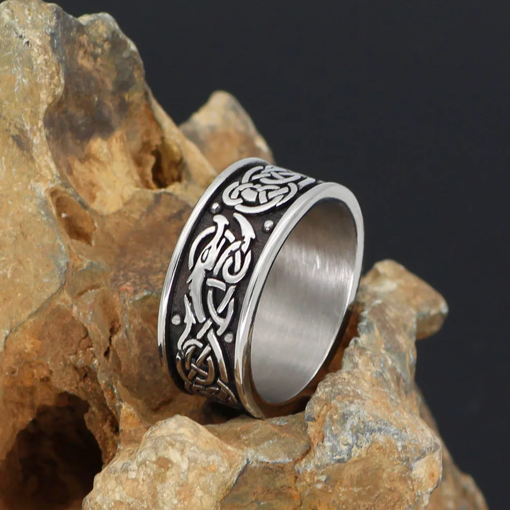 Скандинавский Викинг amulet drgon dreki скандинавский Jormungand подвесные кольца из