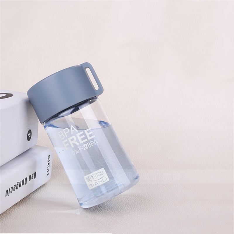 150 мл детская бутылка для воды портативная веревка мини цветные пластиковые