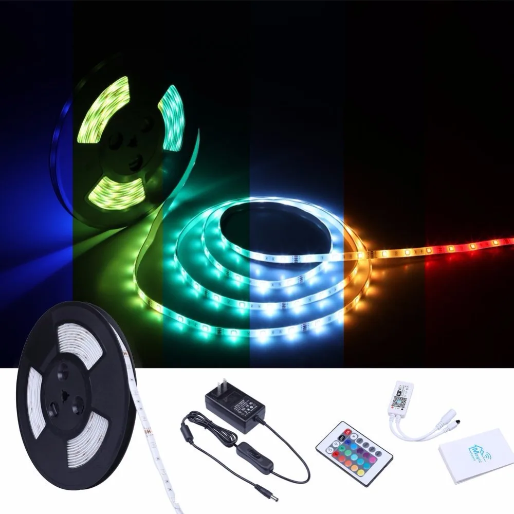 WIXURE Wi Fi RGB светодиодный свет Газа музыка синхронизации Дистанционное Управление
