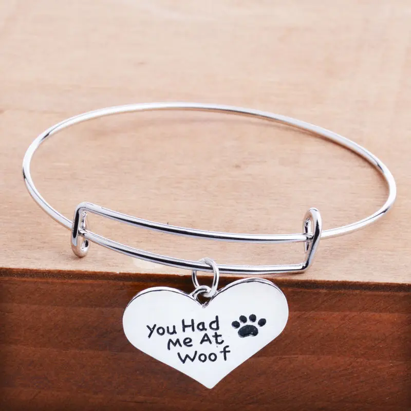Bespmosp модный стиль &quotYou have Me At Woof&quot браслет для домашних животных любовник собака