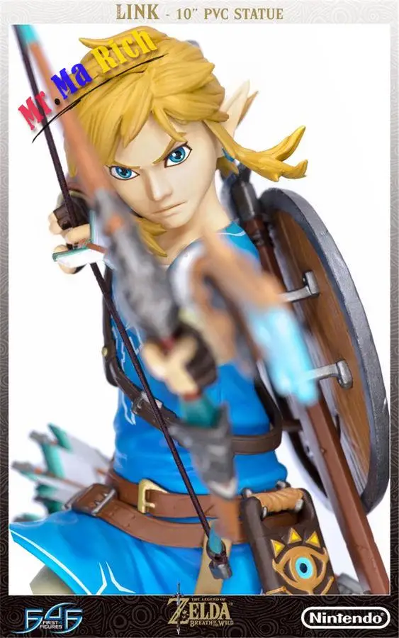 10" первые 4 фигурки The Zelda: дыхание диких звеньев статуя