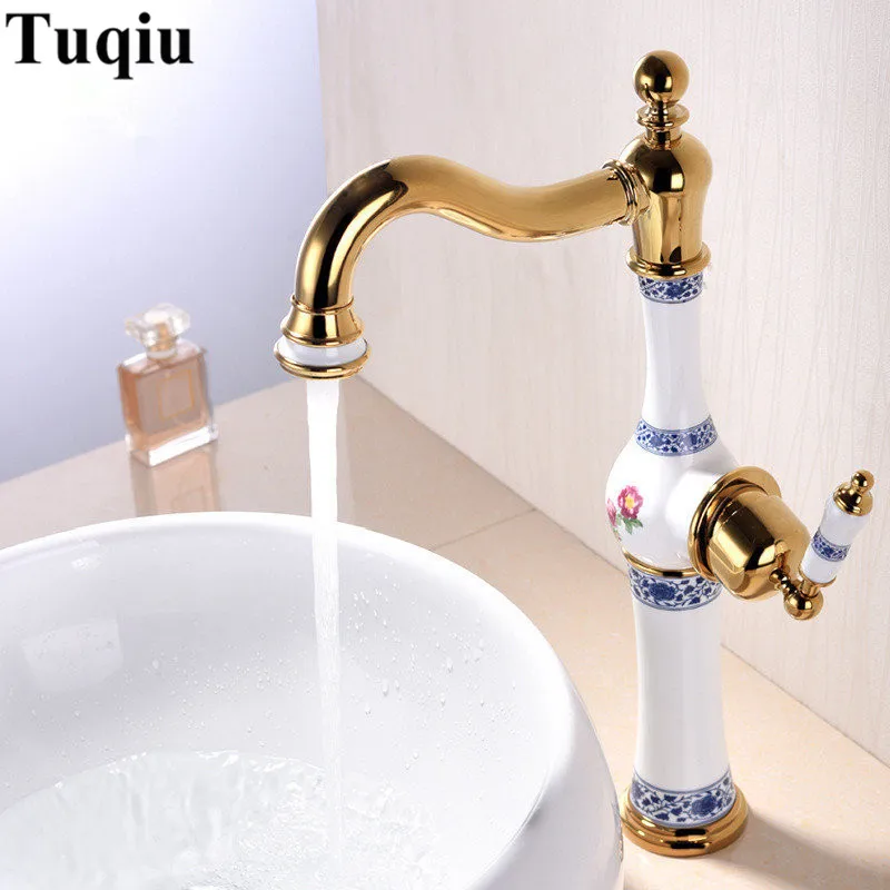 

Смеситель для раковины в ванной комнате латунный Смеситель для раковины Смеситель для горячей и холодной воды смеситель с одной ручкой Кер...