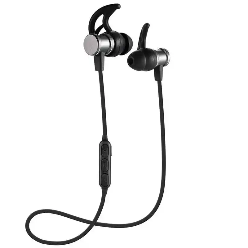 Беспроводные Bluetooth спортивные наушники гарнитура со встроенным микрофоном