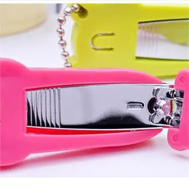 

Sweet Animal Cartoon Panda Frog Cat Nail Scissors Clippers Keychain