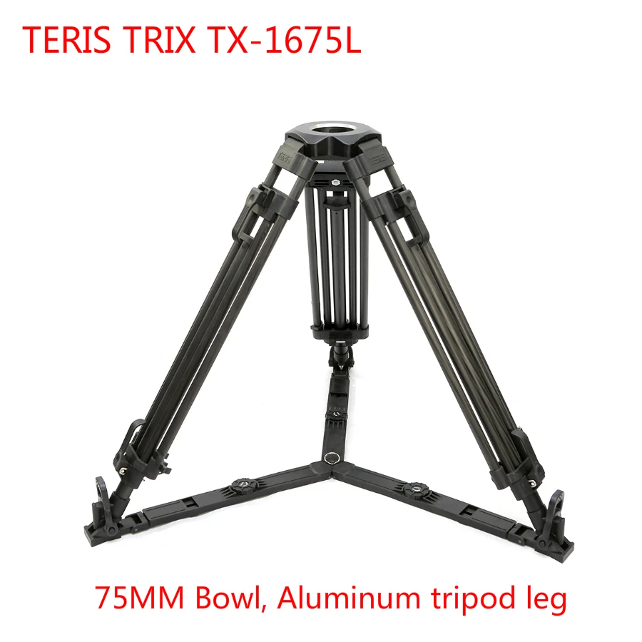 Teris TX 1675L 75 мм чаша алюминиевая видеокамера штатив для TILTA Rig Red Scarlet Epic FS700|tripod
