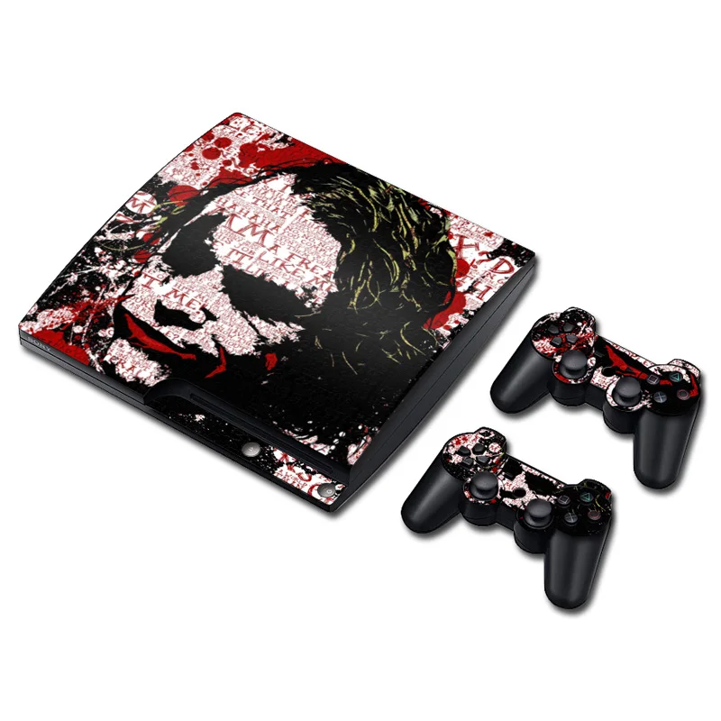 Виниловая наклейка DC The Joker Skin для PS3 Slim PlayStation 3 и контроллеров PS3|Наклейки| |