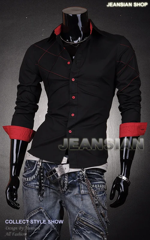 mens shirts with cross designs