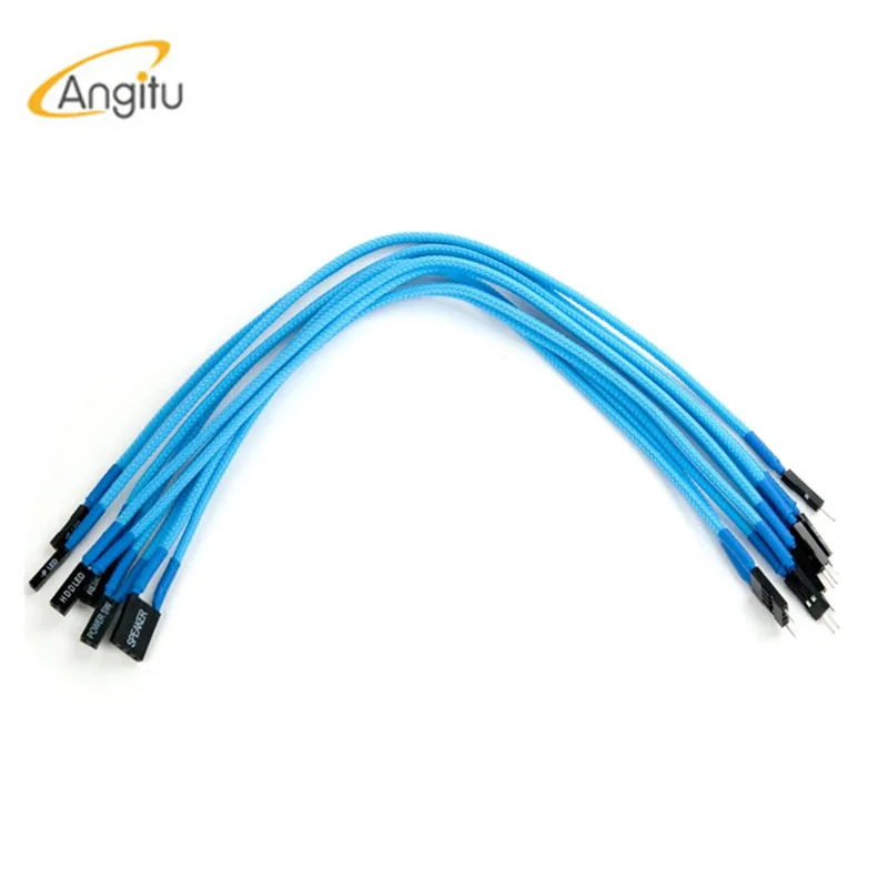 Горячая продажа компьютер Передняя панель набор кабелей расширения кабель 30 см