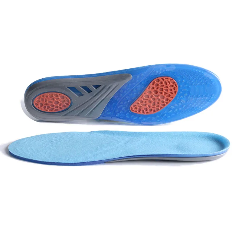 FOOTOUR Silicone Gel Insoles Comfortable Shock Absorption Pads Foot Care for Plantar Fasciitis Heel Spur Running Sport | Обувь