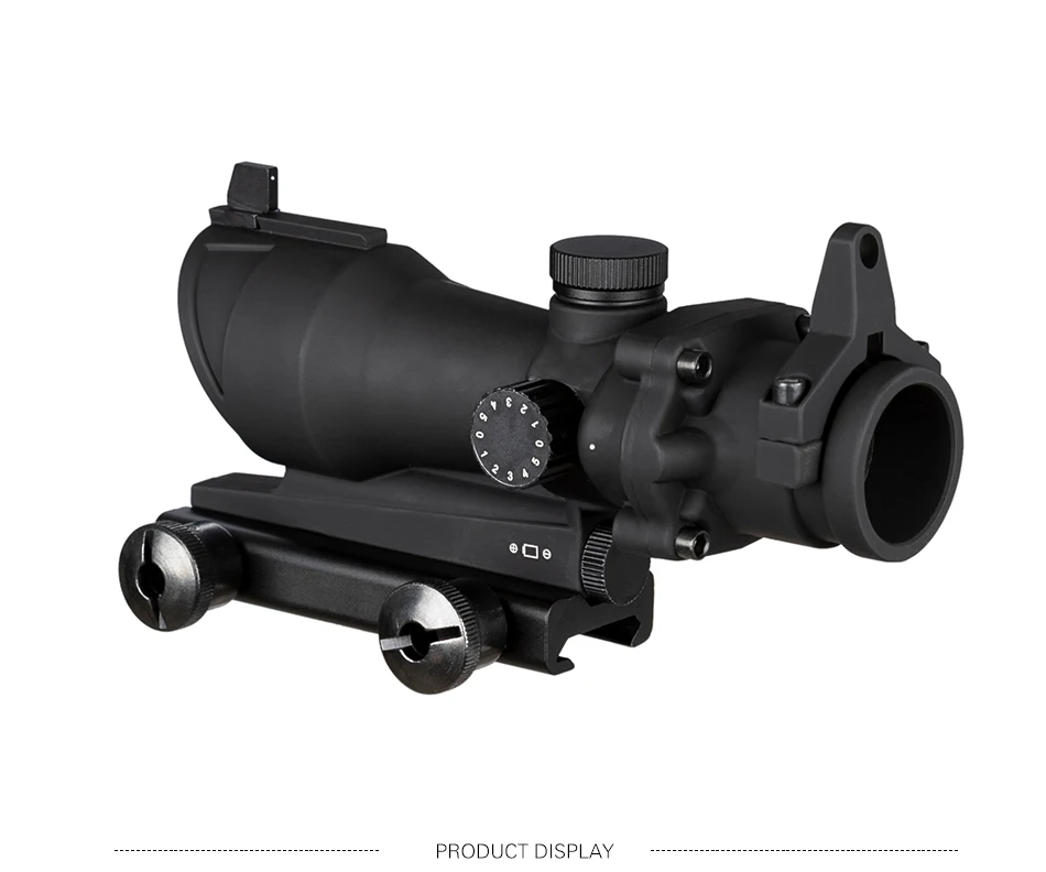 Acog 1x32 зеленый и с красной точкой зрения тактическая стрельба/Охота прицел охота