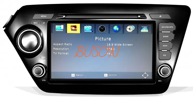 DVB T HD MPEG4 Автомобильный ТВ тюнер|car tv tuner|dvb-t hdcar dvb-t hd |