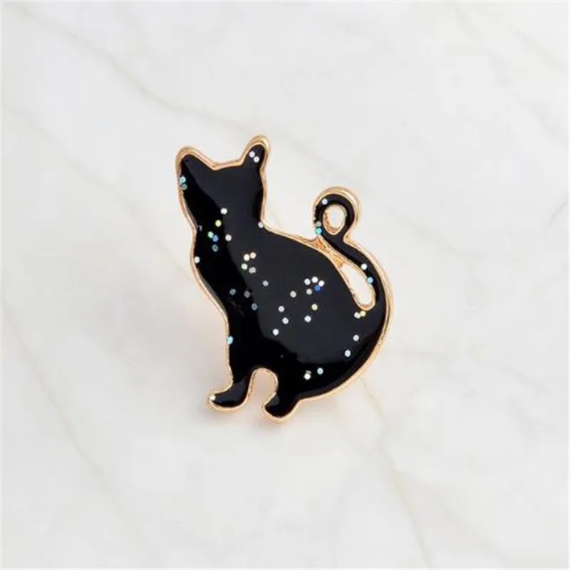 Милый мультфильм колючая груша цветок молоко инопланетянин Кот утка любовь металлическая брошь с эмалью одежда рюкзак трендовый значок булавка ювелирные изделия подарок - Окраска металла: style7
