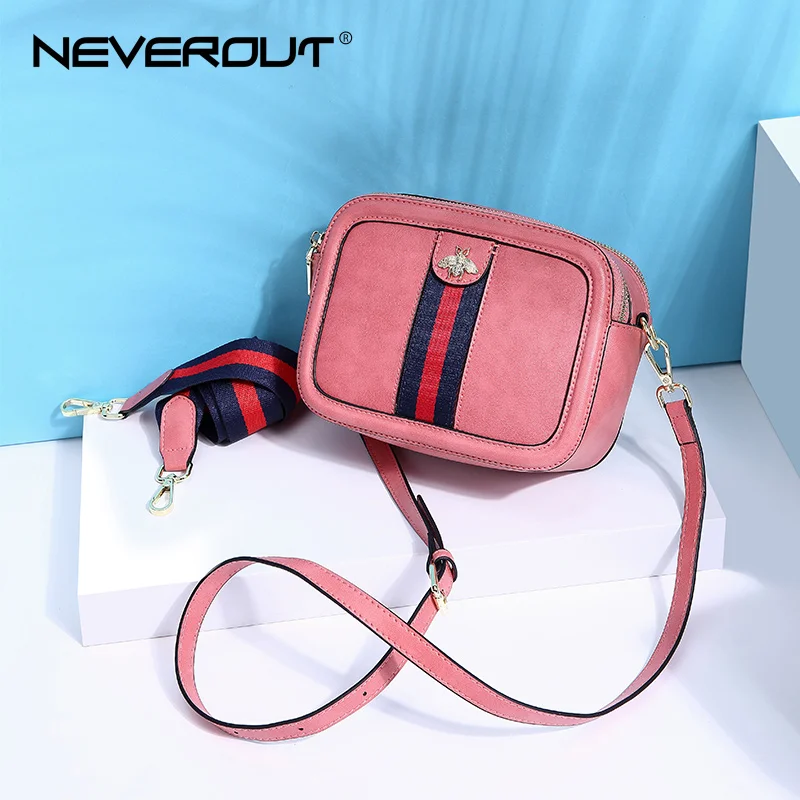 NEVEROUT бренд небольшая сумка на плечо для Для женщин Разделение кожаные женские