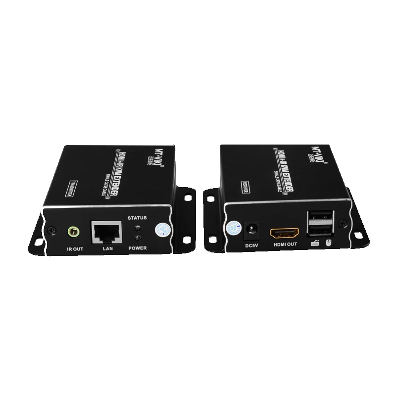 KVM-Удлинитель HDMI MT-VIKI 120 м Повтор + USB через UTP CAT 5e/6 RJ45 кабель локальной сети