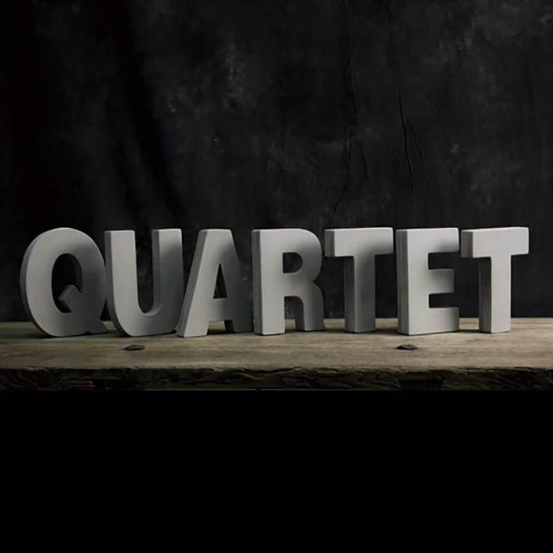 Silicone Concrete Alphabet Mold for Cement Letters - Decorative Concrete Ornaments image 6