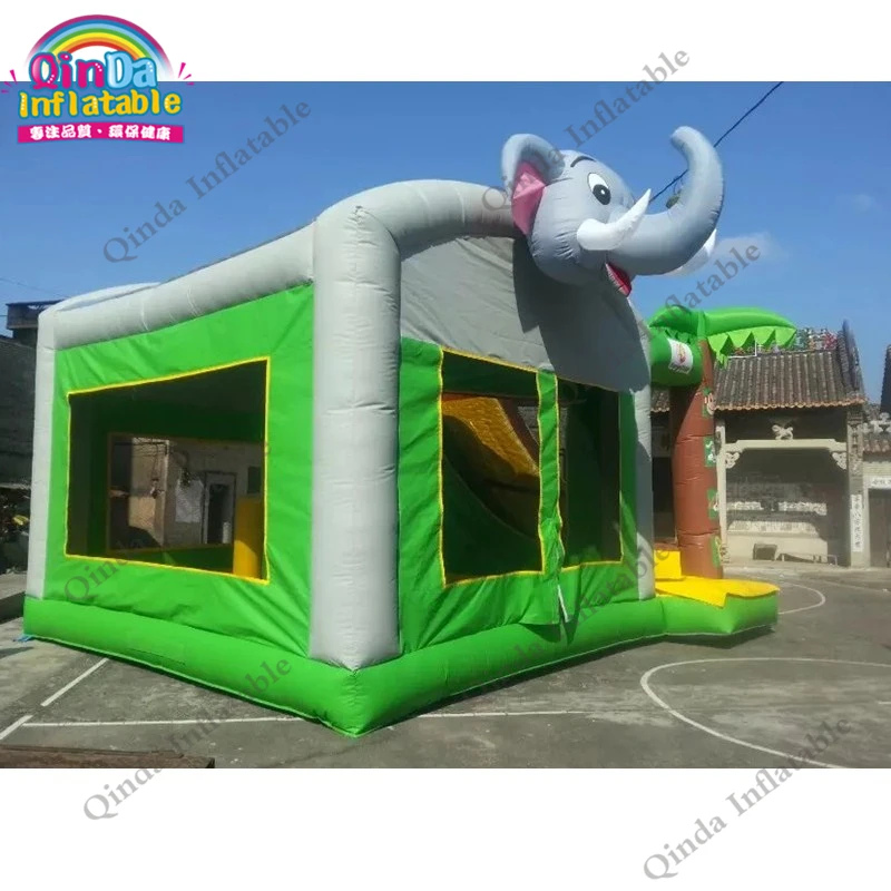 Надувной дом для прыжков с горкой 0 55 мм ПВХ|bouncy castle|bouncy castle salesinflatable bouncy |