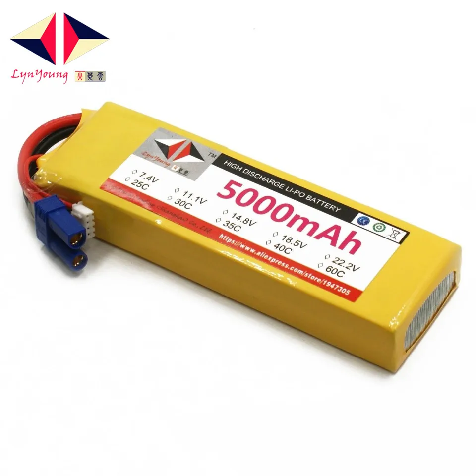 HX Lipo батарея 2S 7 4 V 5000mah 40C для радиоуправляемого дрона квадрокоптера вертолета