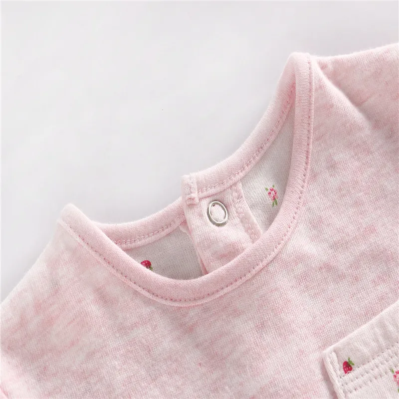 Новинка 2018 модные весенне осенние платья для маленьких девочек младенцев с