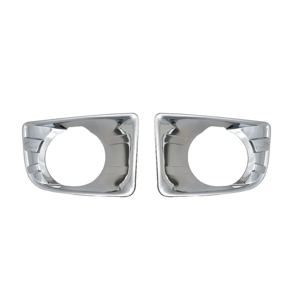 

For Isuzu D-Max 2012 2013 2014 2015 2016 2017 Fog lamps cover Trim ABS Chrome 2pcs Front fog light cover car-styling accessories