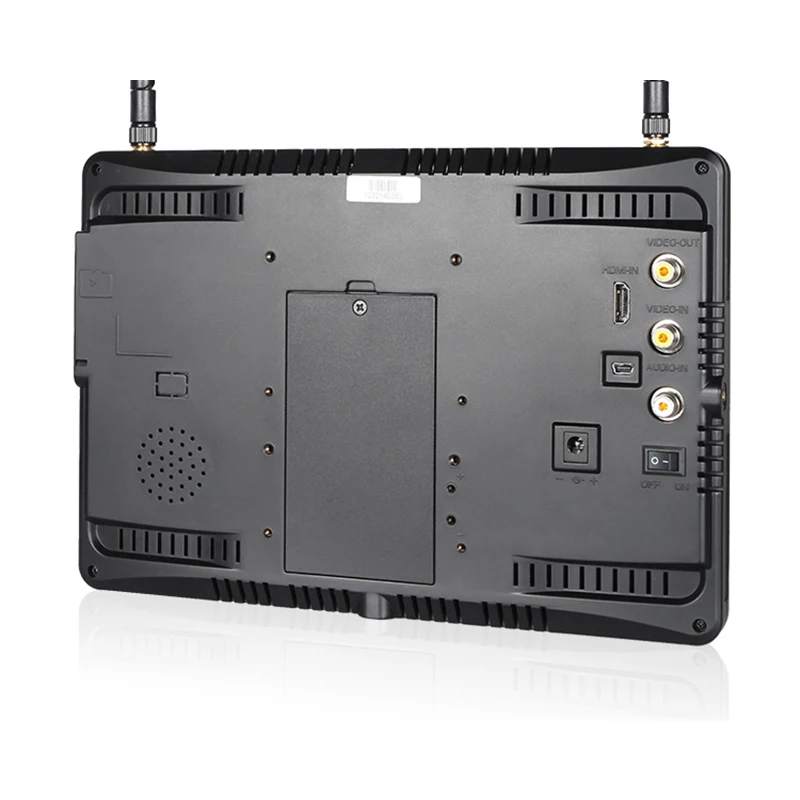 Feelworld PVR1032 10 1 дюймовый IPS HD FPV монитор с DVR встроенной батареей двойной 5 8G 40CH