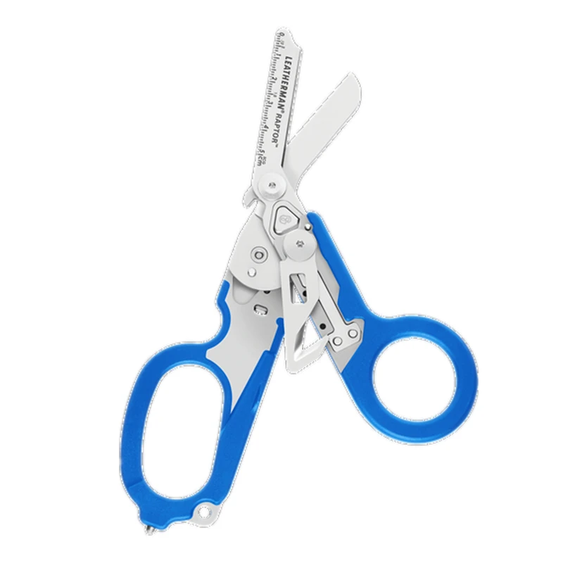 Blue LEATHERMAN Raptor аварийное реагирование ножницы с ремнём резак и стекло Выключатель загар с MOLLE совместимый кобура - Цвет: Blue