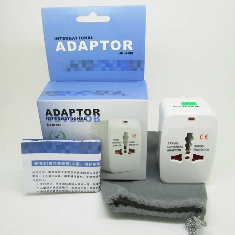 Vrme Travel Adapter AC Power Universal Converter Electrical Plug Socket US UK EU AU Interional | Электроника