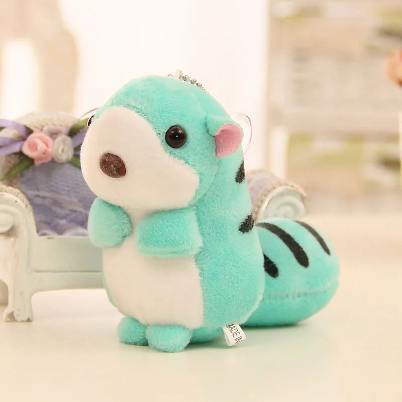 Горячие 10 см Kawaii Маленький Енот плюшевые Игрушечные лошадки мягкие Животные