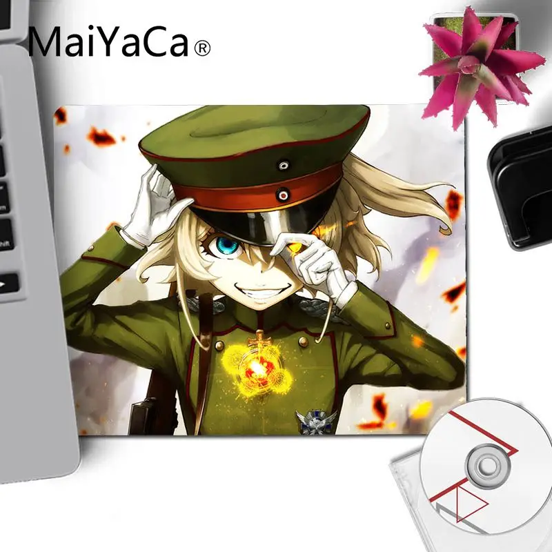 MaiYaCa Non Slip PC Youjo Senki Large Mouse pad Computer mat Durable Rubber Mat Pad Gaming | Компьютеры и офис