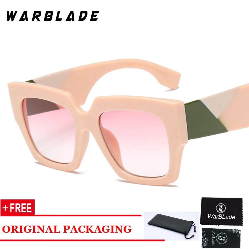 Женские и мужские солнцезащитные очки градиентные унисекс UV400 WARBLADE новинка
