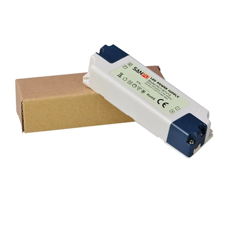 Светодиодный пластиковый корпус водонепроницаемый источник питания DC12V DC24V