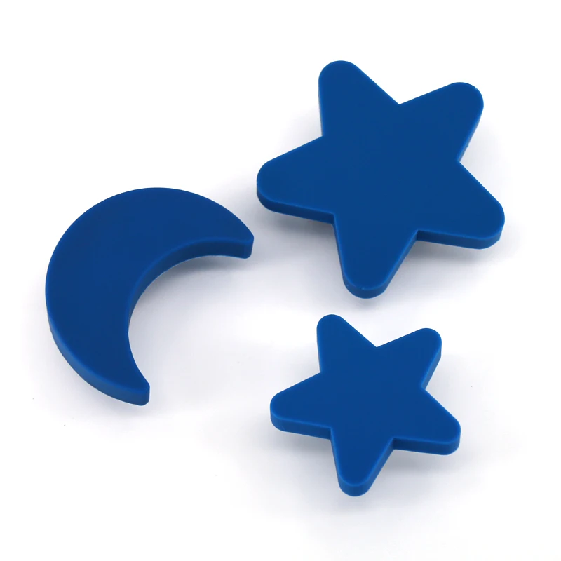 5 шт. детская комната Милая луна/звезда мебель шкаф ручки мягкие пластиковые дети