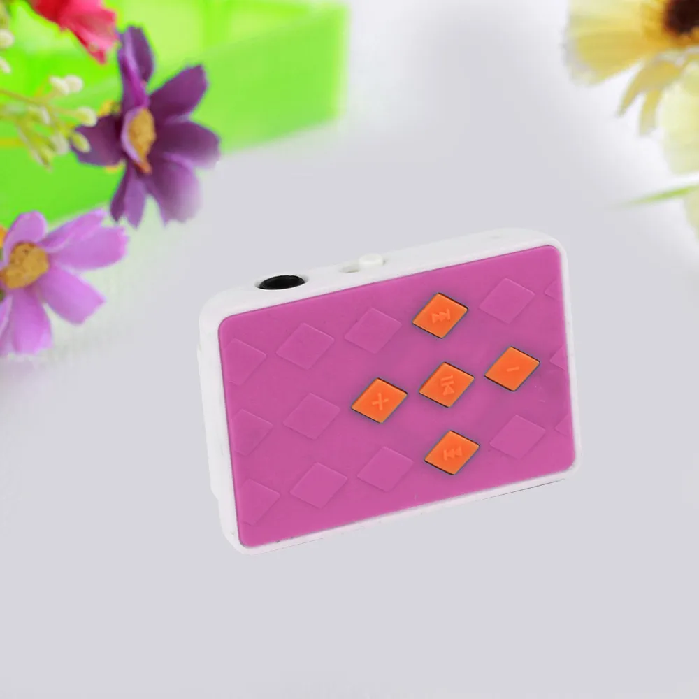 Хит, USB мини Mp3 музыкальный медиаплеер с зажимом, поддержка 32 ГБ, Micro TF карта и гарнитура, MP3 музыкальный медиа, детский аудио музыкальный плеер c0605