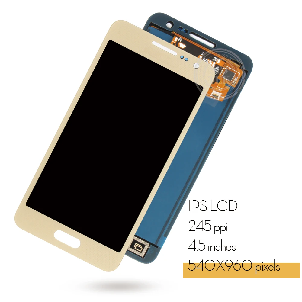 ЖК-дисплей 4 5 дюйма с регулировкой яркости для Samsung Galaxy A3 2015 A300 A3000 A300F A300M дисплей