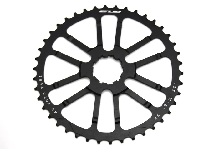 GUB 42 т зубы cog для 34/36 зуб 10 скорость s MTB кассеты звездочки одного /двойной звезду