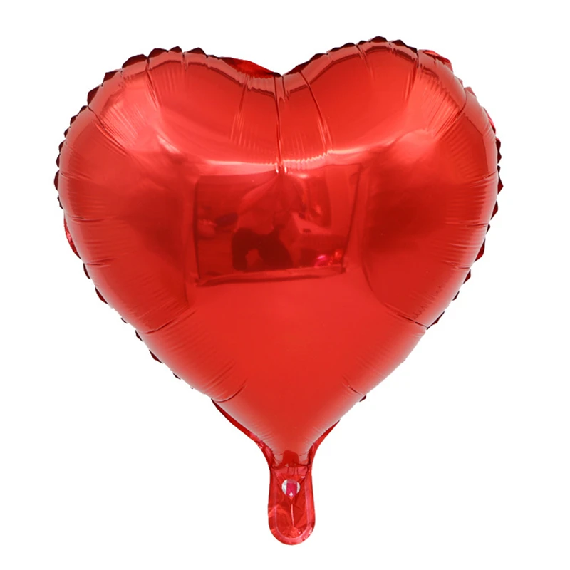 18 дюймов сердце пентаграмма шар звезда из фольги Свадебные украшения Серебро