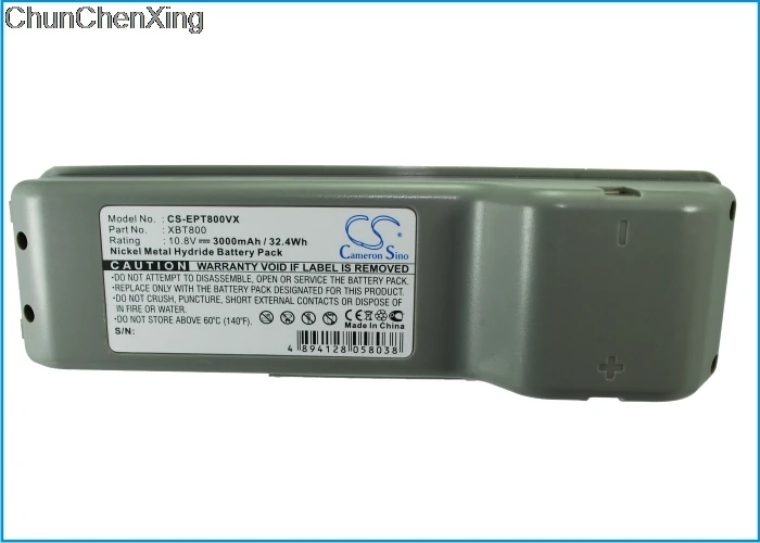 Cameron Sino 3000mAh Battery XBT800 XSB800CH for Euro Pro Shark SV800 SV800C SV800CH VX63 XBT800W | Электроника