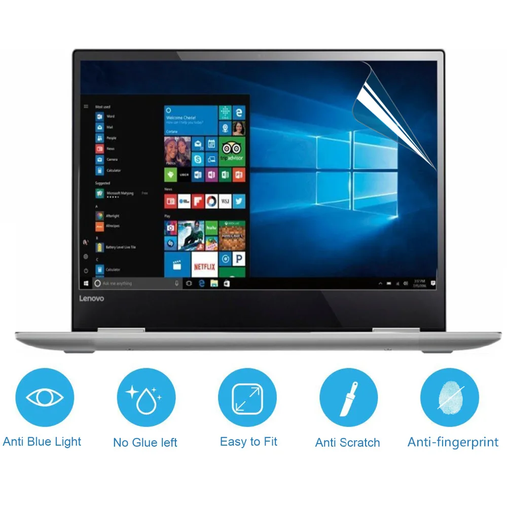 Cartinoe 13 3 дюймов Защитная плёнка для экрана ноутбука lenovo Yoga 730 notebook анти синий