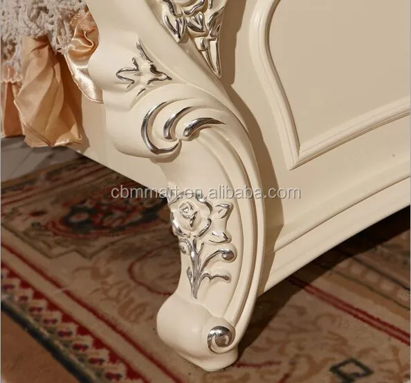 Деревянная перекладина из ткани кровать king size 0409-A811