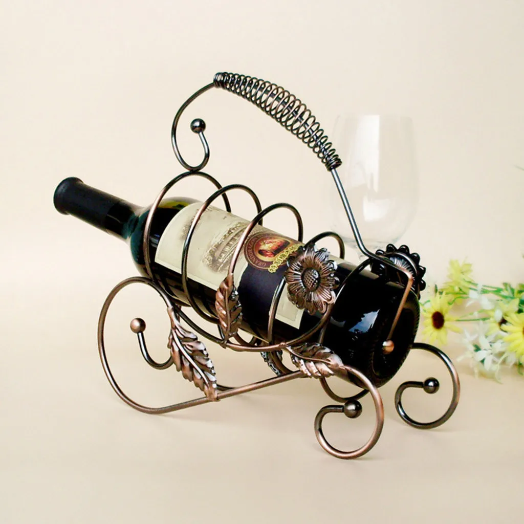 Home Storage Organization Metal Wine Rack Stand Bottle Holder Wedding Party Decor Ornament Mason Jar | Дом и сад