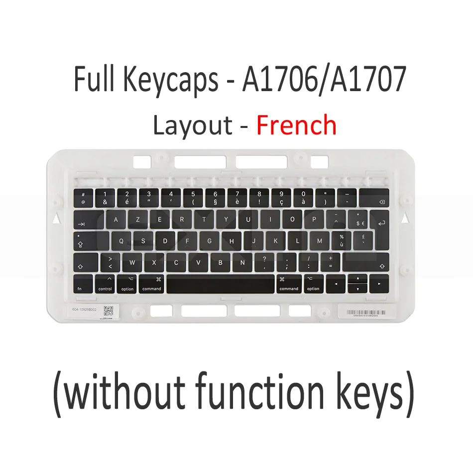 Для Macbook Pro retina 1" 15" A1706 A1707 A1708 Французская клавиатура с раскладкой AZERTY ключ крышка s AP12 AC12 бабочка 2-го ключа