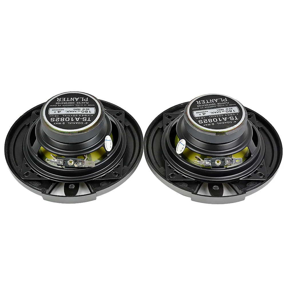 2 шт. 4 дюйма аудио портативный способа автомобиля коаксиальные динамики 4Ohm 180 Вт